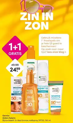 DA Garnier Ambre Solaire aanbieding