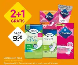 DA Libresse en Tena aanbieding