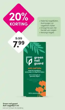 DA Green nail guard Anti-nagelbijt 5 ml aanbieding