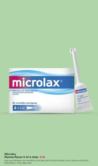 DA Microlax Klysma flacon aanbieding