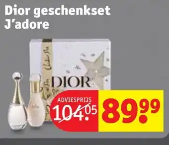 Kruidvat Dior geschenkset J'adore aanbieding