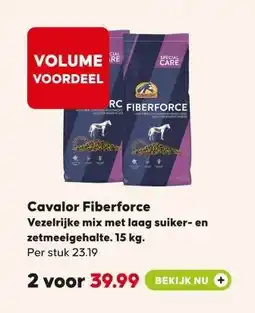 Pets Place Cavalor Fiberforce aanbieding