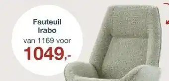 IN.HOUSE Fauteuil Irabo aanbieding