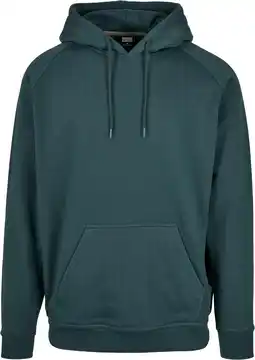 Amazon Urban Classics Blanke hoodie Sweatshirt met capuchon heren, groen (bottle green), M aanbieding