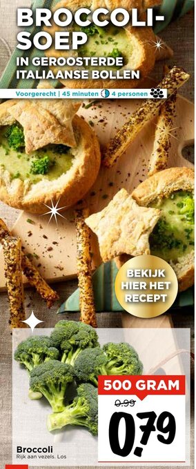 Vomar Voordeelmarkt Broccoli aanbieding