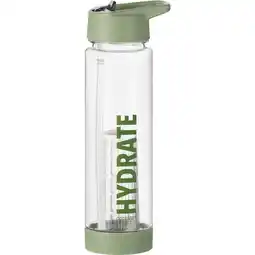 Albert Heijn Bourgini Waterfles hydrate groen 700ml aanbieding