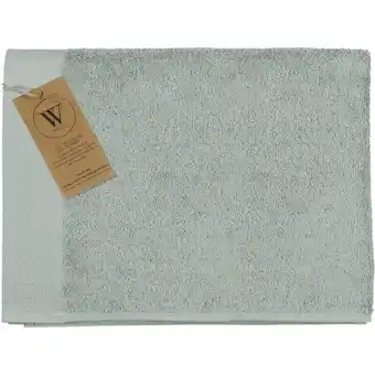 Albert Heijn Walra Badlaken remade cotton jade aanbieding