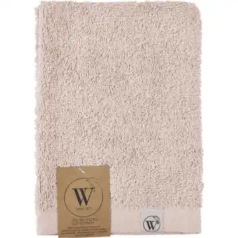 Albert Heijn Walra Washand remade cotton poeder roze aanbieding