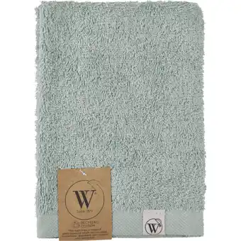 Albert Heijn Walra Washand remade cotton jade aanbieding