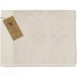 Albert Heijn Walra Badlaken remade cotton beige aanbieding