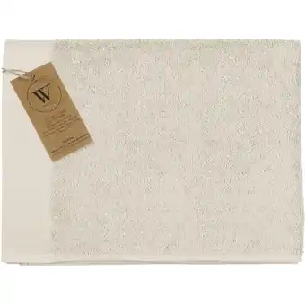 Albert Heijn Walra Badlaken remade cotton beige aanbieding