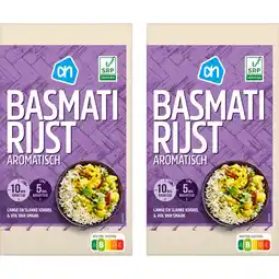 Albert Heijn AH Basmatirijst 2-pack aanbieding