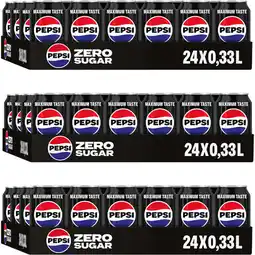 Albert Heijn Pepsi Zero sugar cola 72-pack aanbieding
