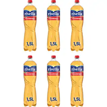 Albert Heijn Rivella Cranberry 1.5L 6-pack aanbieding