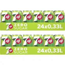 Albert Heijn Seven Up Zero 48-pack aanbieding