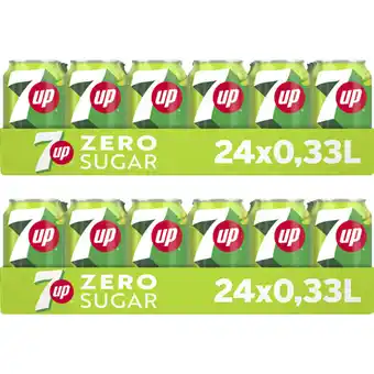 Albert Heijn Seven Up Zero 48-pack aanbieding