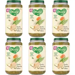 Albert Heijn Olvarit Risotto doperwten kalkoen 18m+ 6-pack aanbieding