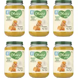 Albert Heijn Olvarit Pompoen kip rijst 8m+ 6-pack aanbieding