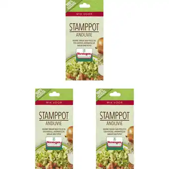 Albert Heijn Verstegen Kruidenmix voor andijviestamppot 3-pack aanbieding