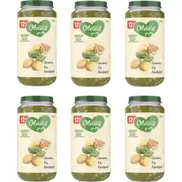 Albert Heijn Olvarit Spinazie kip aardappel 12m+ 6-pack aanbieding