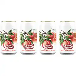 Albert Heijn Two Chefs Brewing Peach Ice Tea Sour 4-pack aanbieding