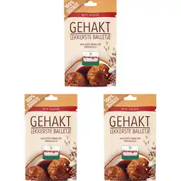 Albert Heijn Verstegen Gehaktmix lekkerste balletje 3-pack aanbieding