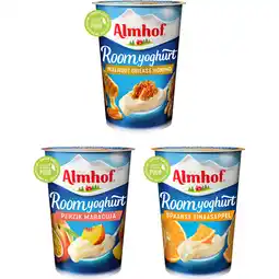Albert Heijn Almhof Roomyoghurt variatie pakket aanbieding