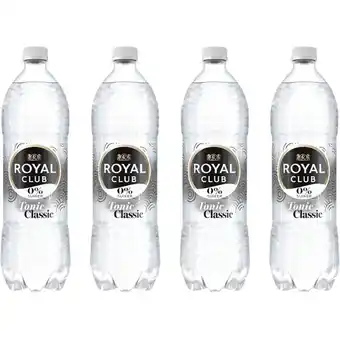 Albert Heijn Royal Club Tonic classic 0% suiker 4-pack aanbieding