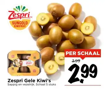 Vomar Voordeelmarkt Zespri Gele Kiwi's aanbieding