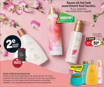 Kruidvat Keuze uit het hele assortiment Soul Secrets aanbieding