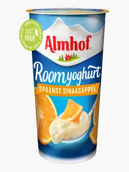 Flink Almhof Roomyoghurt Spaanse Sinaasappel 500g aanbieding