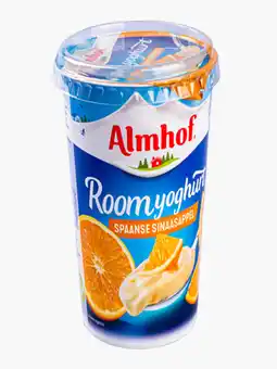 Flink Almhof Roomyoghurt Spaanse Sinaasappel 500g aanbieding