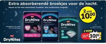 Kruidvat Extra absorbende broekjes voor de nacht aanbieding