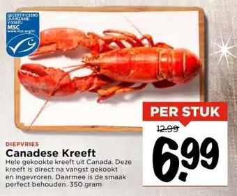 Vomar Voordeelmarkt Canadese Kreeft aanbieding