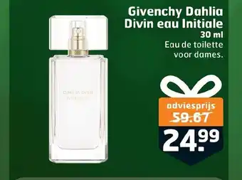 Trekpleister Givenchy Dahlia Divin eau Initiale 30ml aanbieding