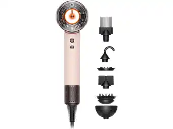 MediaMarkt Dyson Supersonic Nural Curly + Coily Ceramic Pink Föhn Roze aanbieding