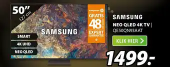 Expert Samsung NEO QLED 4K TV | QE50QN93AAT aanbieding