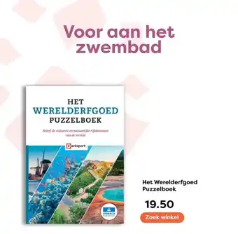The Read Shop Het Werelderfgoed Puzzelboek aanbieding