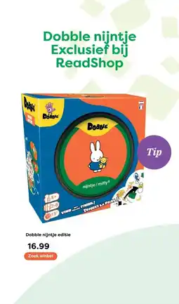 The Read Shop Dobble nijntje editie aanbieding