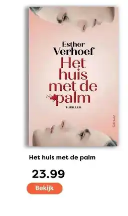 The Read Shop Het huis met de palm aanbieding