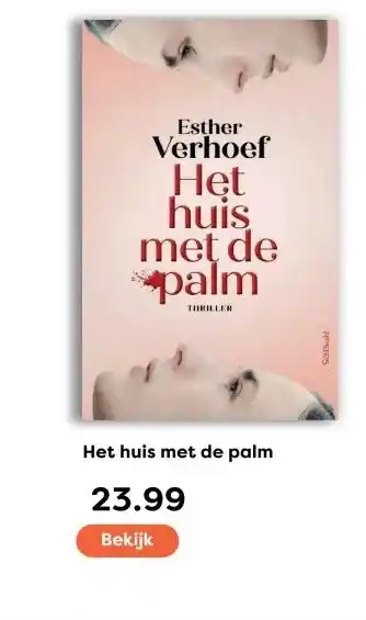 The Read Shop Het huis met de palm aanbieding
