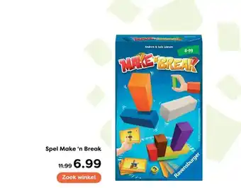 The Read Shop Spel Make 'n Break aanbieding