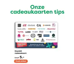 The Read Shop One4All cadeaukaart aanbieding