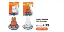 The Read Shop nijntje en Nina Badfiguurtjes aanbieding