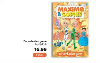 The Read Shop De verboden game Leeftijd 10+ aanbieding