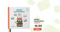 The Read Shop nijntjes voorleesfeest aanbieding