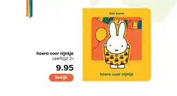 The Read Shop hoera voor nijntje Leeftijd 2+ aanbieding