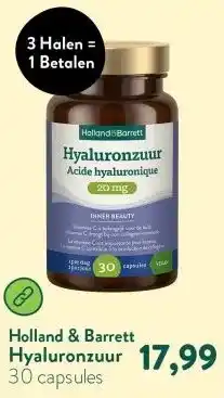 Holland & Barrett Hyaluronzuur aanbieding