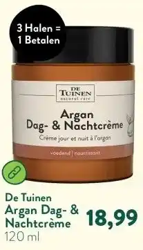 Holland & Barrett Argan Dag- & Nachtcrème aanbieding