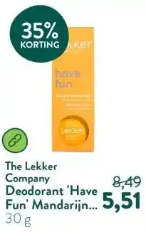 Holland & Barrett Deodorant 'Have Fun' Mandarijn & Citroen aanbieding